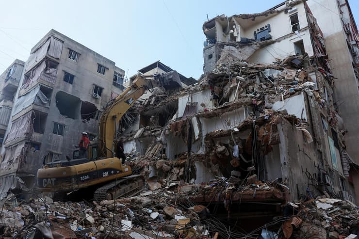 ההרס לאחר תקיפת חיל האוויר בדרום לבנון