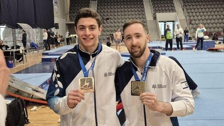 ארטיום דולגפיאט ונועם ברקוביץ' בגביע העולם בקרואטיה