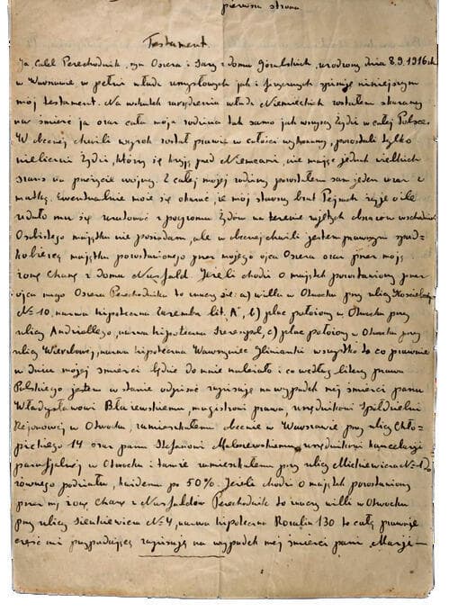 מתוך יומנו של צאלק פרחודניק