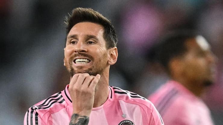 עדיין ללא ניצחון באצטדיון הביתי החדש. לאו מסי (צילום: Giorgio VIERA / AFP) שחקן אינטר מיאמי לאו מסי