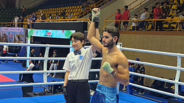 לוחם הקיקבוקס גיא חג'ג' יוסף אייבזלי