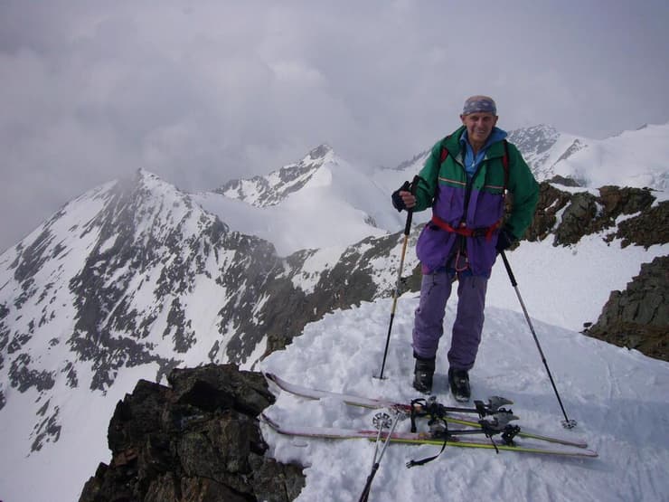 פאיור בתחרות סקי אישטוואן פאיור ניצול שואה בתחרות סקי
