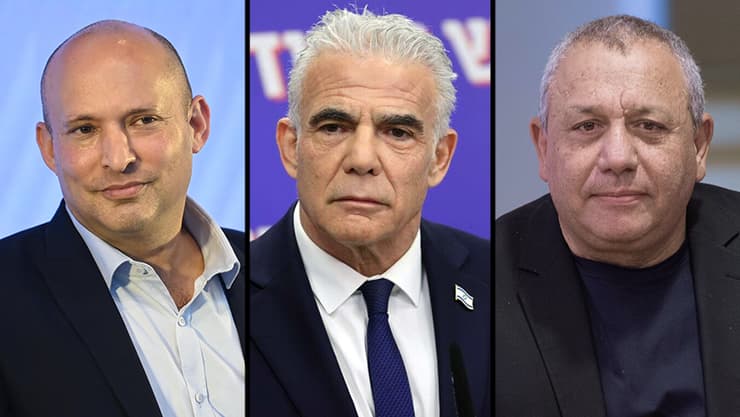 גדי איזנקוט, יאיר לפיד, נפתלי בנט