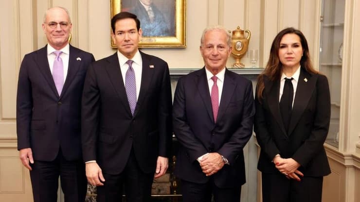 פגישת המשא ומתן בין שגרירת לבנון לשגריר ישראל בארה"ב