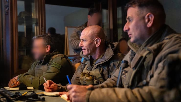 הערכת המצב בדרום לבנון (צילום: דובר צה"ל) הערכת המצב בדרום לבנון