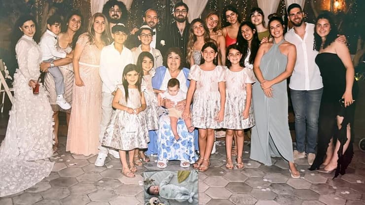 ליליאן (במרכז) עם משפחתה. "הם הניצחון שלי"   