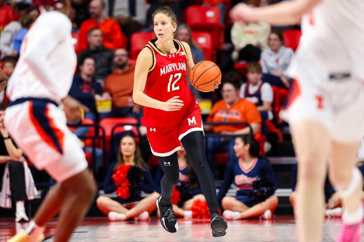 לא נבחרה בדראפט. גרזון (צילום: באדיבות מכללת מרילנד) ירדן גרזון