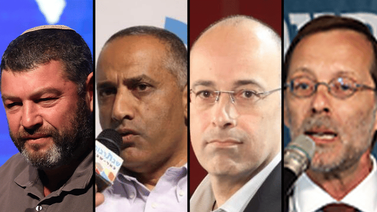 משה פייגלין רון זליכה דדי שמחי עופר וינטר (צילום: אוראל כהן, מוטי קמחי, דוברות עיריית באר, עמית שאבי) משה פייגלין רון זליכה דדי שמחי עופר וינטר