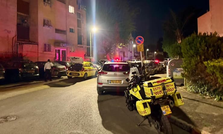 זירת הרצח בהרצליה