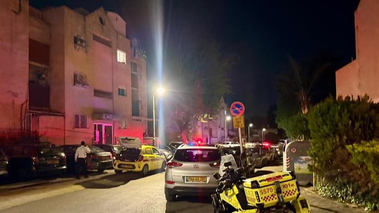 זירת הרצח בהרצליה