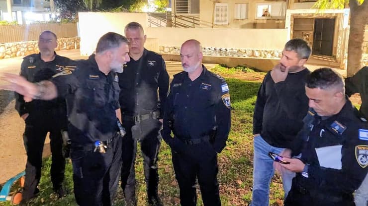 זירת הרצח בהרצליה