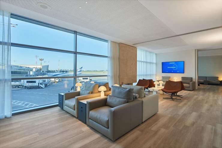 טרקלין ה-TOP PLATINUM של אל על (צילום: ליאור טייטלר) טרקלין ה-TOP PLATINUM של אל על