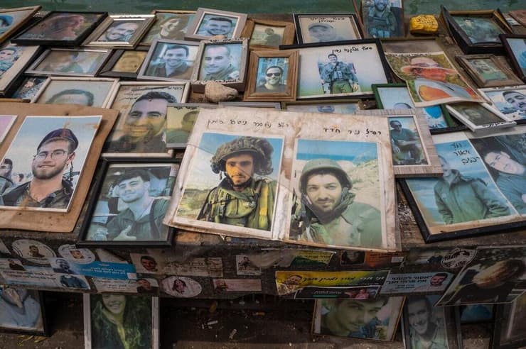 מיצג ההנצחה בכיכר דיזנגוף