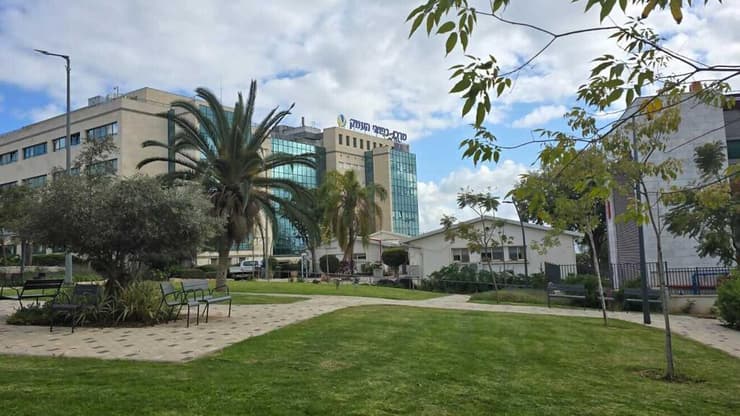 פיתוח שטחים ירוקים במרכז הרפואי העמק
