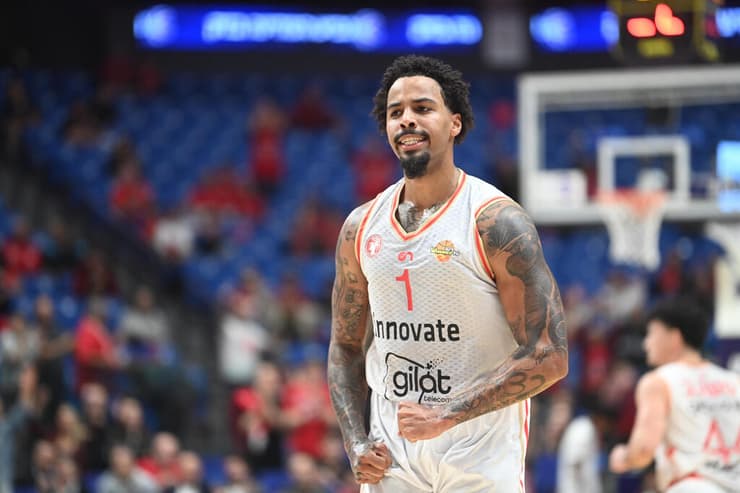 הפועל העמק שמרה במפתיע על כל הזרים שלה. אדוארדס (צילום: יאיר שגיא) אדוארדס