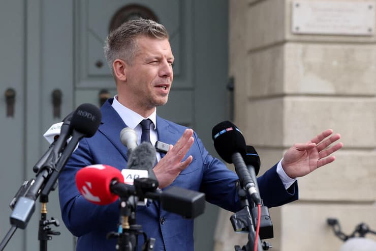 ראש ממשלת הונגריה הנבחר פטר מדיאר