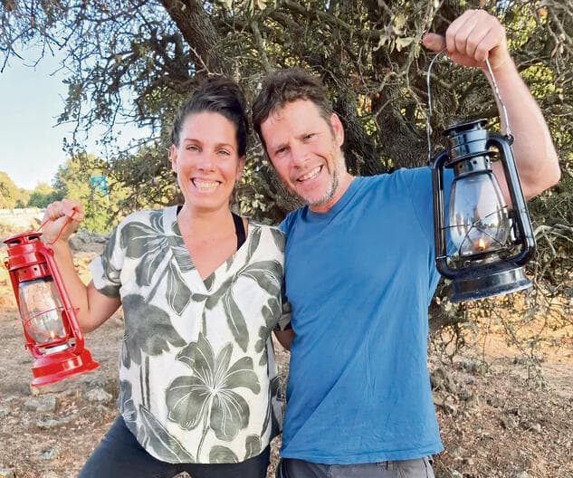 מיכל ואוהד גיגי. לא מתקרבים להיקפים שלפני אוקטובר 23 '| צילום: אלמוג חולות