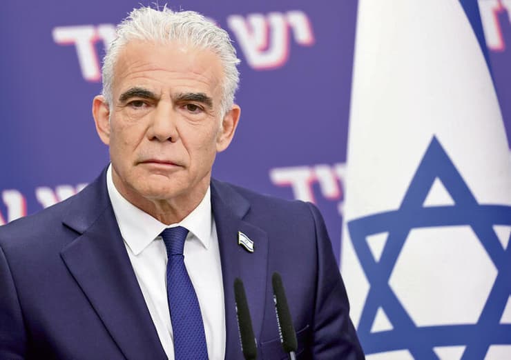 יאיר לפיד. "רוב הח"כים שלו יודעים שהם הולכים הביתה אחרי הבחירות" | צילום: אלכס קולומויסקי