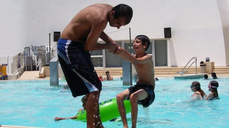 שמוליק עם גיא אילוז ז"ל