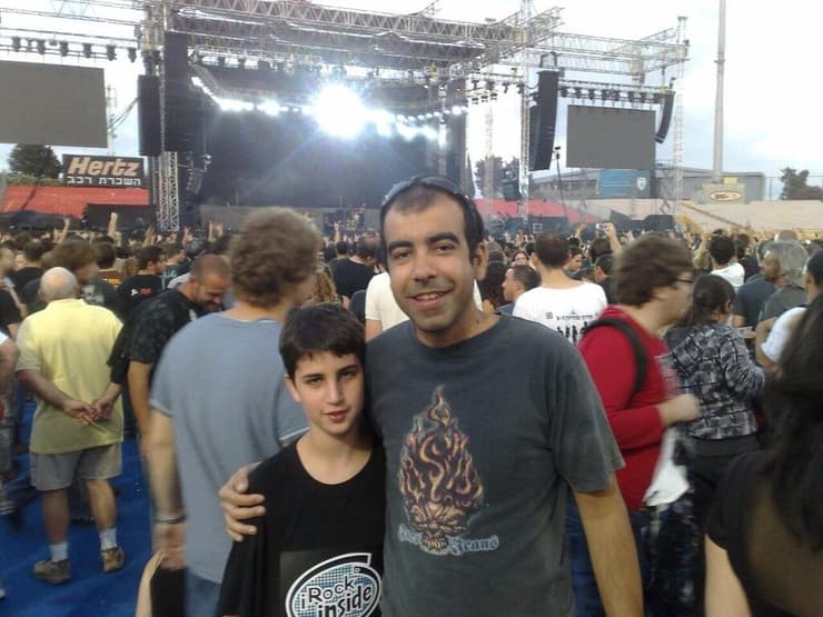 שמוליק עם גיא אילוז ז"ל