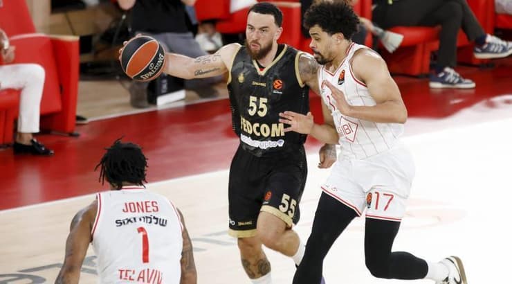 הפועל ת"א נכנעת למונאקו בדרך למפגש עם ריאל