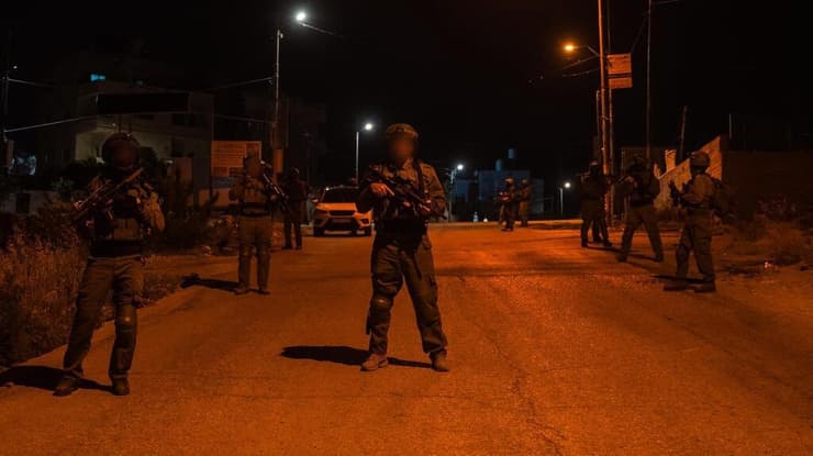 תיעוד מפעילות כוחות צה"ל ומג"ב והחרמת אמל"ח בגזרת יהודה ושומרון