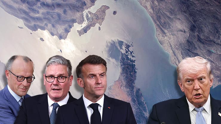 דונלד טראמפ, עמנואל מקרון, קיר סטרמר, פרידריך מרץ