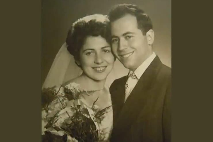 מקום של כבוד באקדמיה ובמחקר במגזר הפרטי. רבין עם רעייתו רות