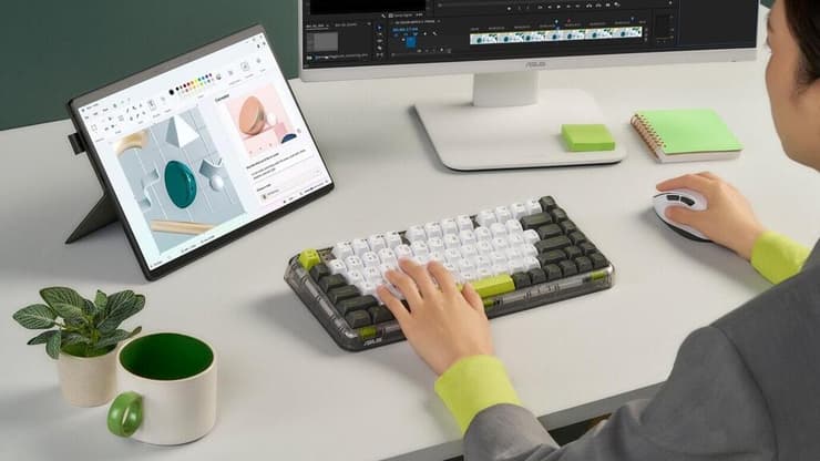 המקלדת Asus Jelly75 Keyboard  