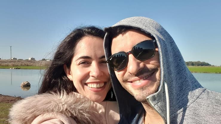 תמונה 2: אריאל לובלינר ז"ל וברברה לובלינר