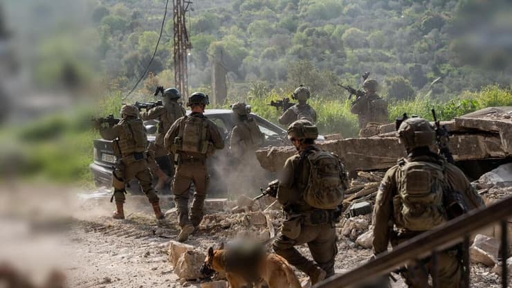 פעילות כוחות אוגדה 162 בדרום לבנון