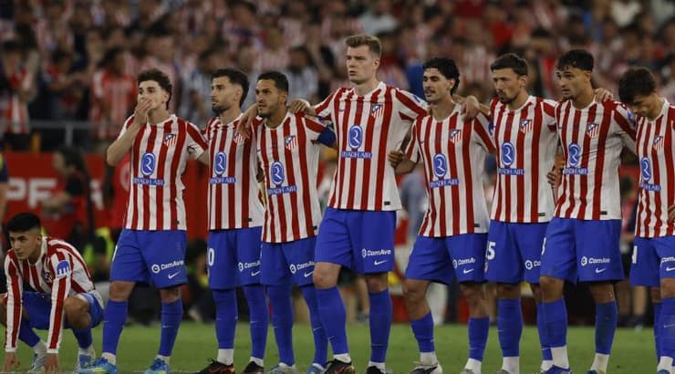 שחקני אתלטיקו מדריד במתח בדו קרב הפנדלים