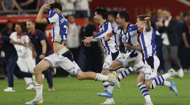 שחקני ריאל סוסיאדד בטירוף