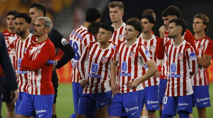 שחקני אתלטיקו מדריד מאוכזבים
