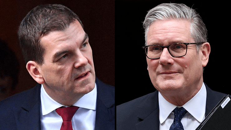 ראש הממשלה סטרמר ואולי רובינס, הפקיד הבכיר במשרד החוץ בלונדון שהודח 