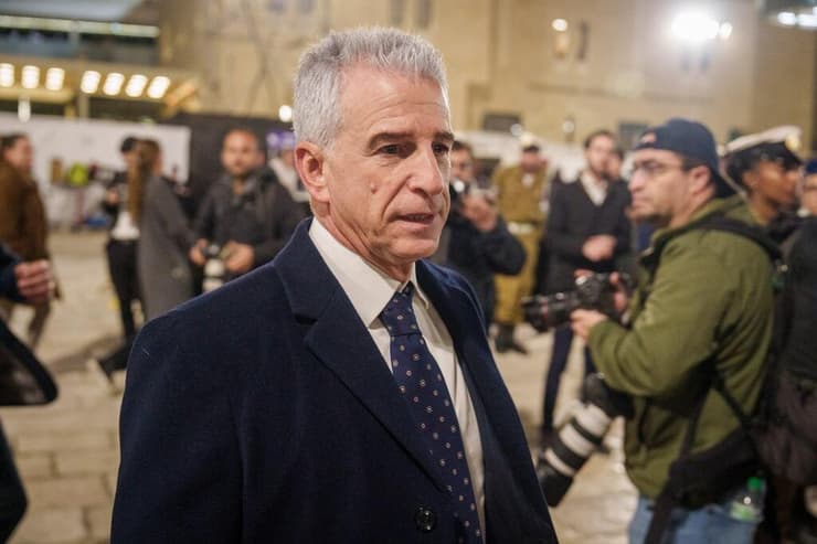 דדי ברנע בטקס הדלקת נר זיכרון ברחבת הכותל המערבי