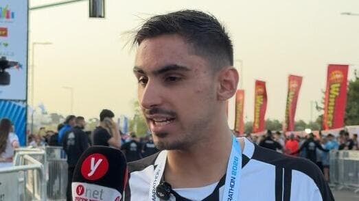 רום ברסלבסקי במרתון Winner ירושלים