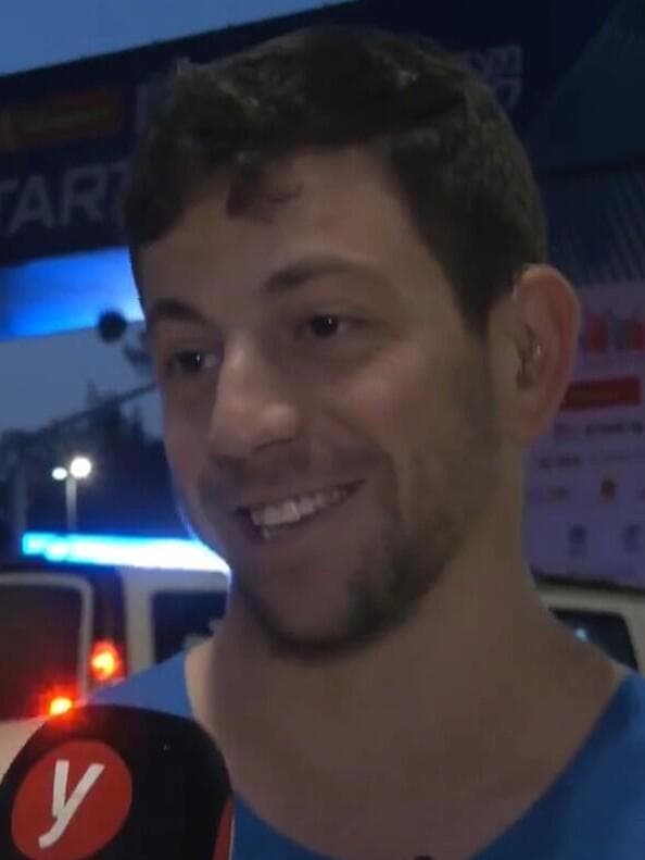 הלל מאי, אחד מרצי מרתון Winner ירושלים