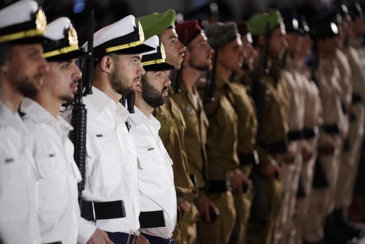 טקס הדלקת נר זיכרון ברחבת הכותל המערבי