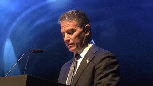 יוסי כהן, ראש המוסד לשעבר בטקס יום הזיכרון לחללי מערכות ישראל