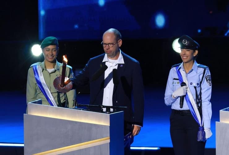 רב-סרן נ' טקס הדלקת המשואות | יום העצמאות ה-78 למדינת ישראל