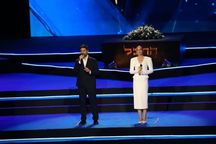 מלי לוי ורותם כהן מנחים את טקס הדלקת המשואות | יום העצמאות ה-78 למדינת ישראל