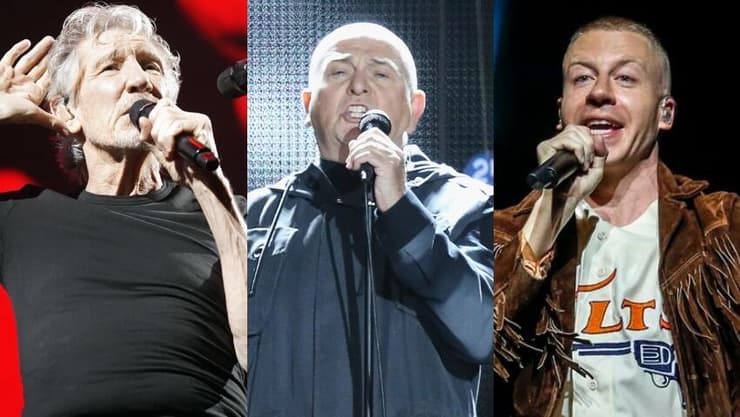 מקלמור, פיטר גבריאל ורוג'ר ווטרס