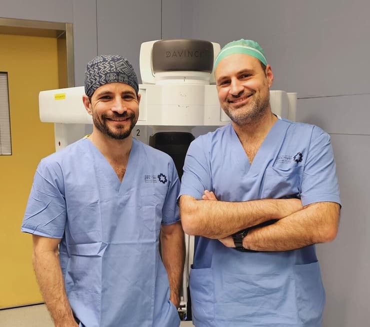 ד"ר אלי אנוקה וד"ר מיכאל פרוינד.