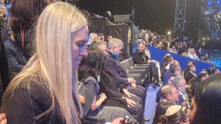 מושבי האח"מים בטקס המשואות בהר הרצל - עצמאות 78