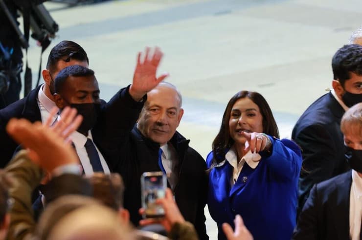 בנימין נתניהו ומירי רגב בטקס הדלקת המשואות | יום העצמאות ה-78 למדינת ישראל