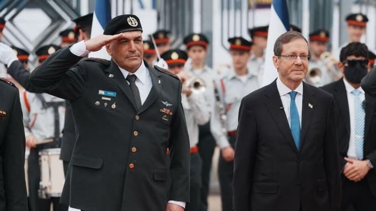 נשיא המדינה בפתח טקס החיילים המצטיינים של יום העצמאות ה-78