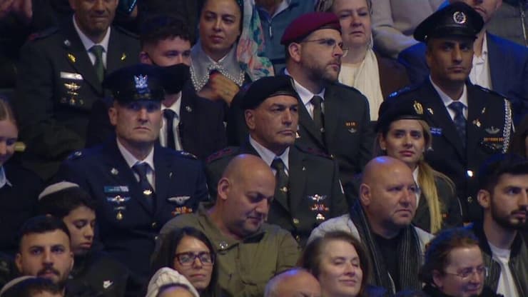 הרמטכ"ל אייל זמיר בטקס המשואות