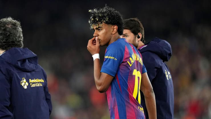 שחקן ברצלונה לאמין ימאל