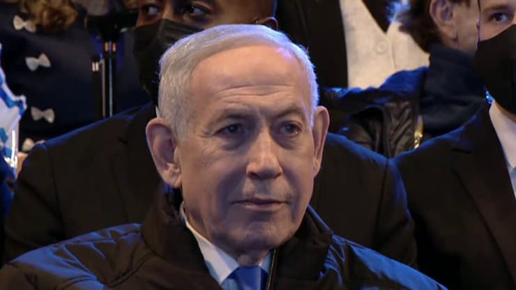 ראש הממשלה ורעייתו בטקס הדלקת המשואות
